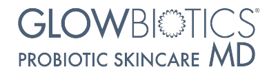 GLOWBIOTICS probiotic skincare brand logo