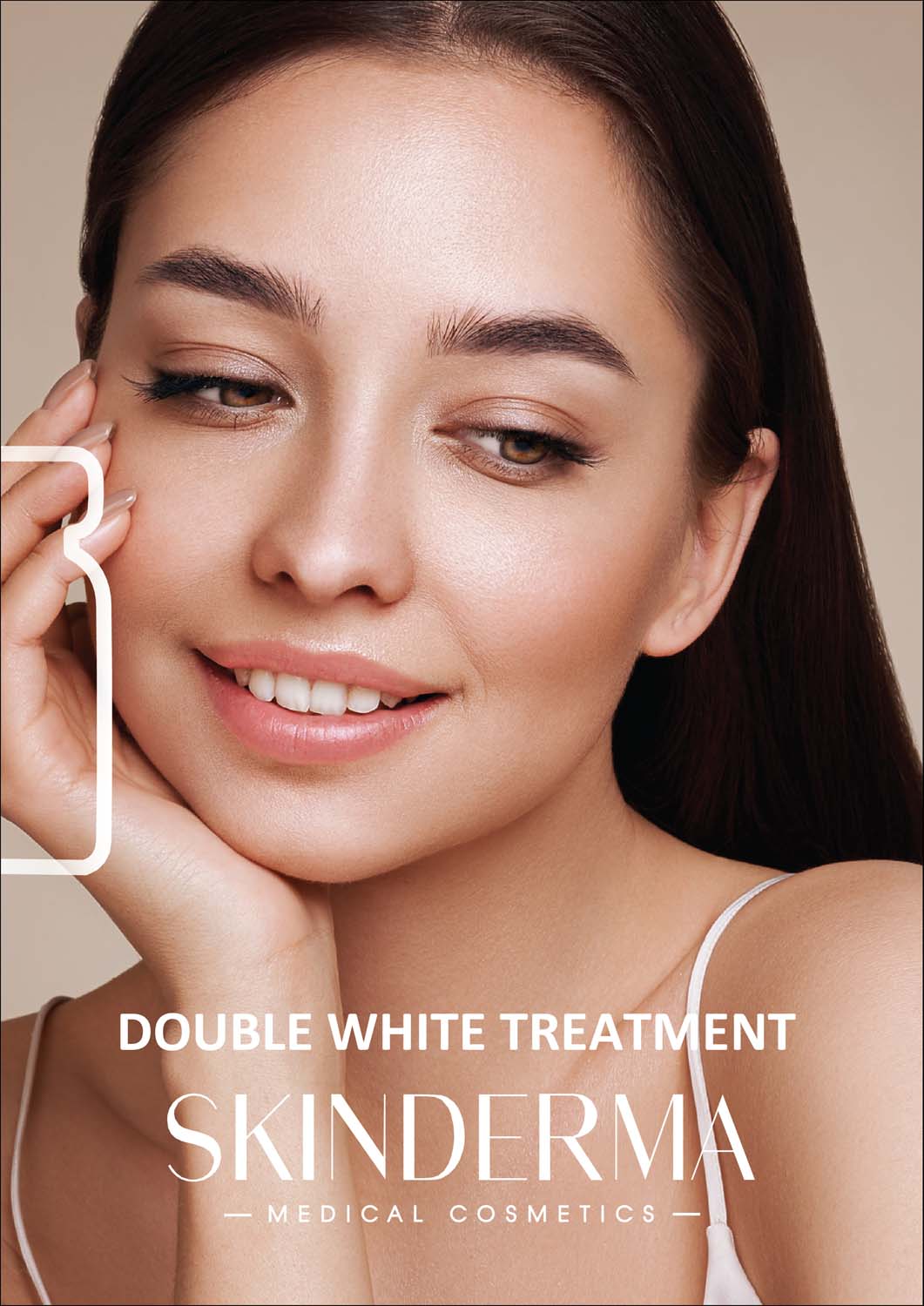 SKINDERMA Double White 亮膚療程 brochure cover